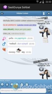 Seslidünya Mobil Chat