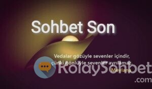 Son Sohbet İle Güvenli Sohbet